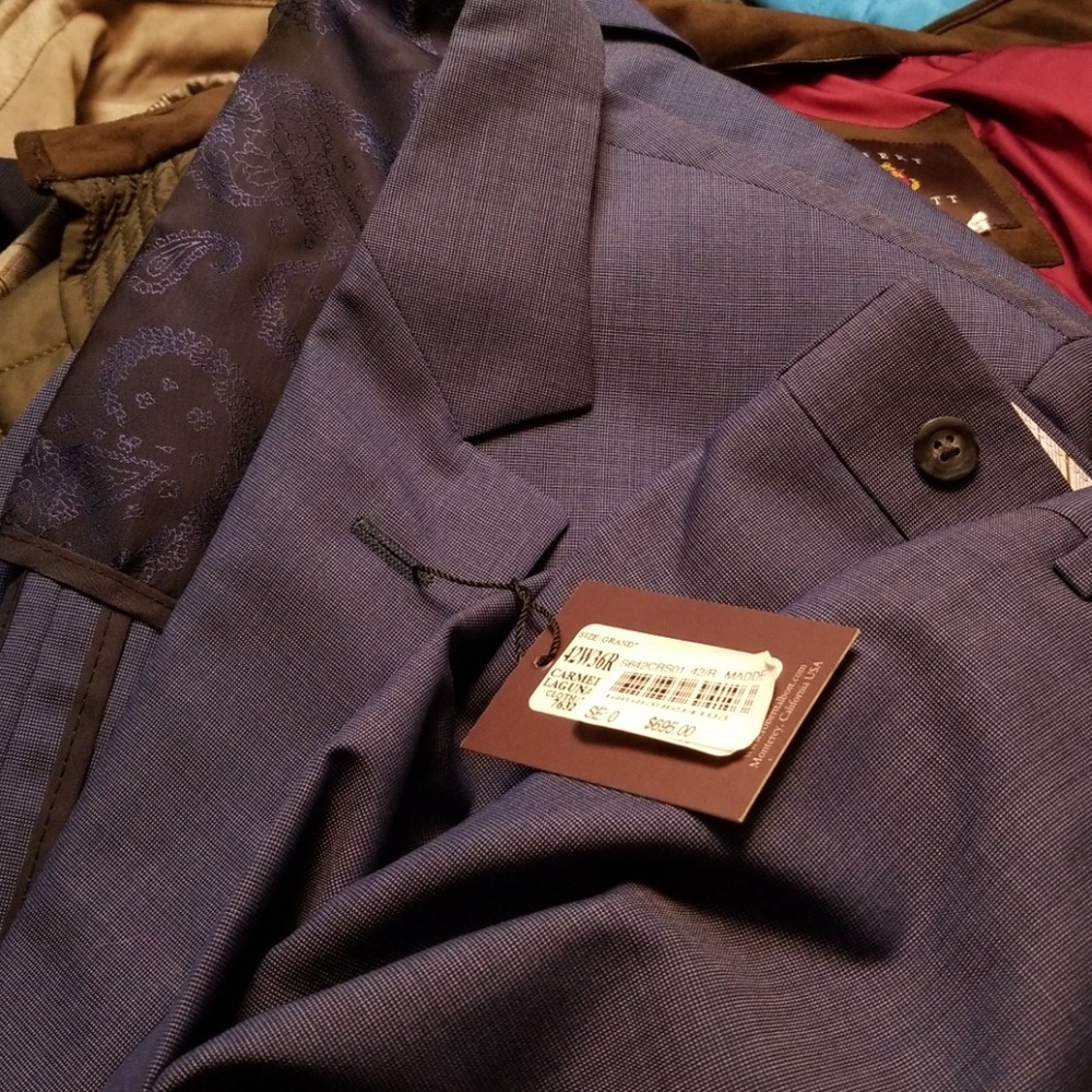 robert talbott suit carmel